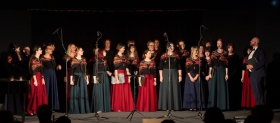 Koncert Miejskiego Chóru Logos i Olgi Shkrygunovej